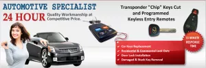 Locksmith Toronto 24-7 Car Door Services
